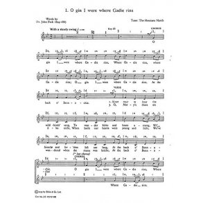 Clifford Fletcher: 12 Traditional Scottish Songs (Vocal Score)