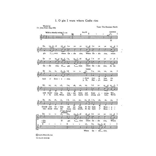 Clifford Fletcher: 12 Traditional Scottish Songs (Vocal Score)