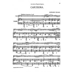 Edward Elgar: Carissima