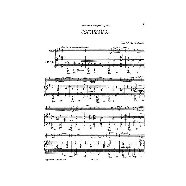 Edward Elgar: Carissima