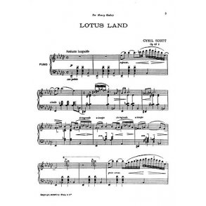 Cyril Scott: Lotus Land Op.47 No.1