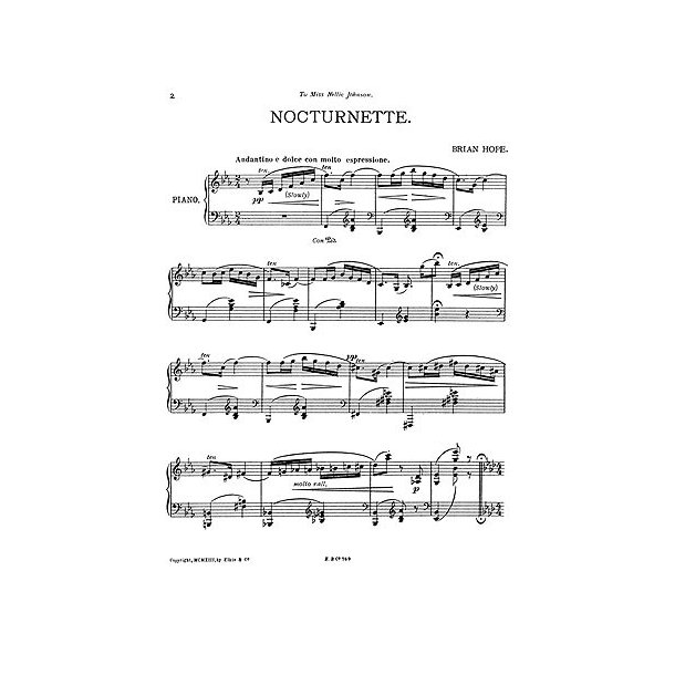 Hope Nocturnette Piano