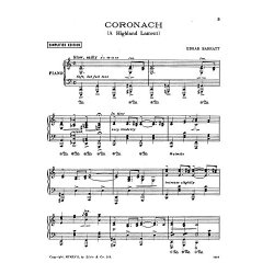 Edgar Barratt: Coronach (Simplified Version)