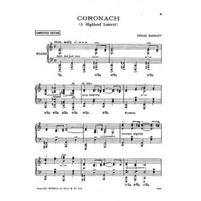 Edgar Barratt: Coronach (Simplified Version)