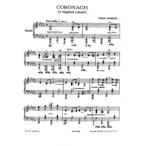 Edgar Barratt: Coronach (Original Version)