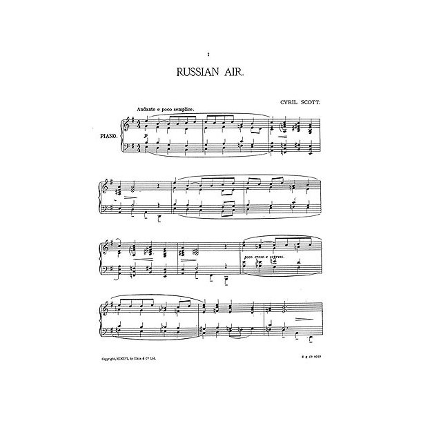 Scott: A Complete Little Russian Suite for Piano