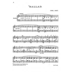 Scott: Ballad for Piano