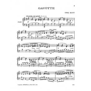 Scott: Gavotte for Piano
