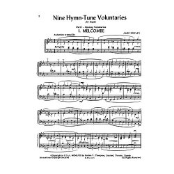 Rowley: Nine Hymn-tune Voluntaries Organ Manuals Only