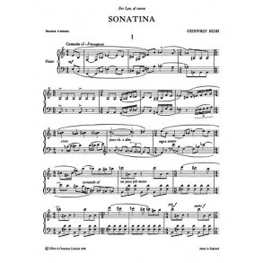 Geoffrey Bush: Sonatina For Piano