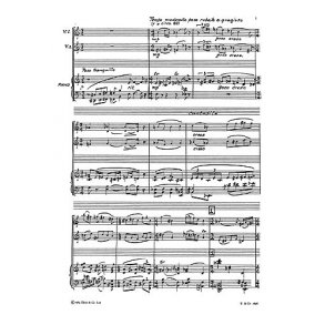Scott: Sonata For Two Violins And Piano (Score and Parts)