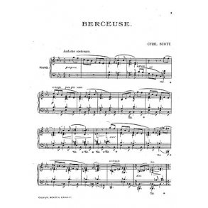 Scott: First Album Of Piano Pieces