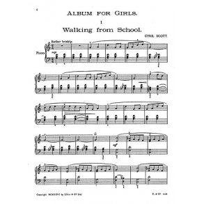 Scott: Album For Girls for Piano