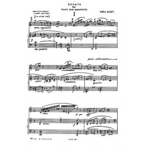 Scott: Sonata For Flute