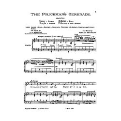 Reynolds The Policemans Serenade Vocal Score