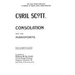 Cyril Scott: Consolation