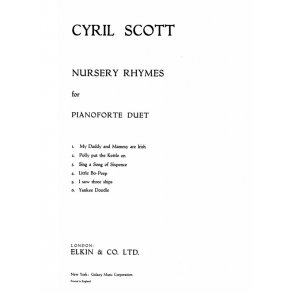 Cyril Scott: Nursery Rhymes Piano Duet