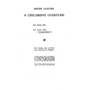 Roger Quilter: A Children's Overture