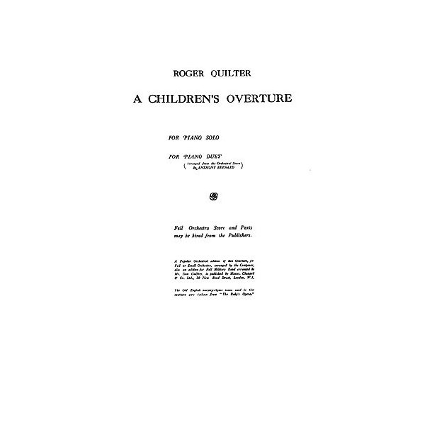 Roger Quilter: A Children's Overture