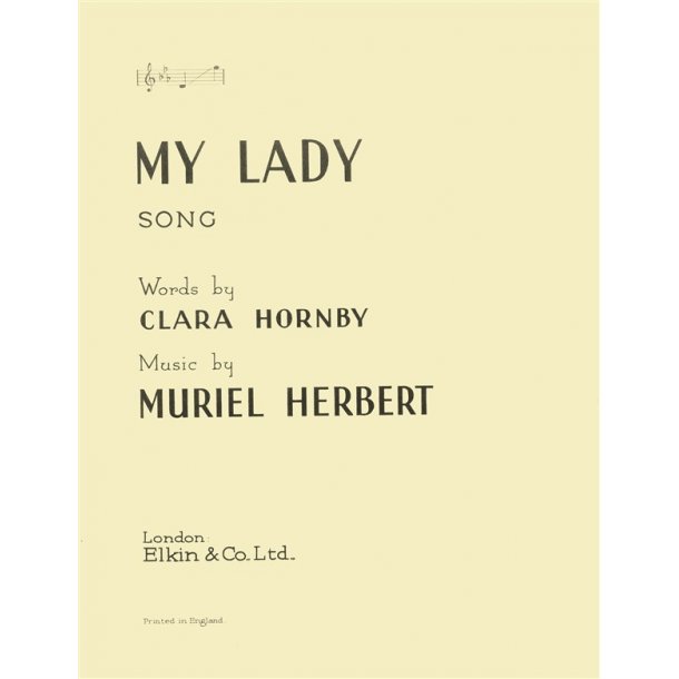 Muriel Herbert: My Lady
