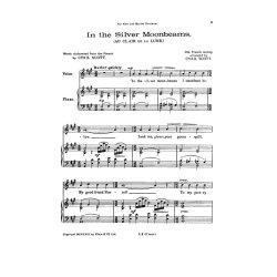 Cyril Scott: In The Silver Moonbeams-high Voice/Piano (Key-a)