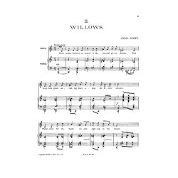 Cyril Scott: Two Poems Op24 Voice/Piano (No.1-voices Of Vision, No.2 Willows)