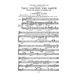 J. Baptiste Calkin: Thou Visitest The Earth