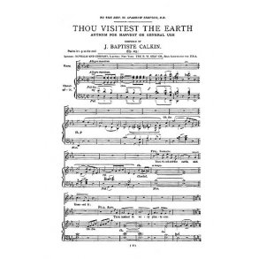 J. Baptiste Calkin: Thou Visitest The Earth