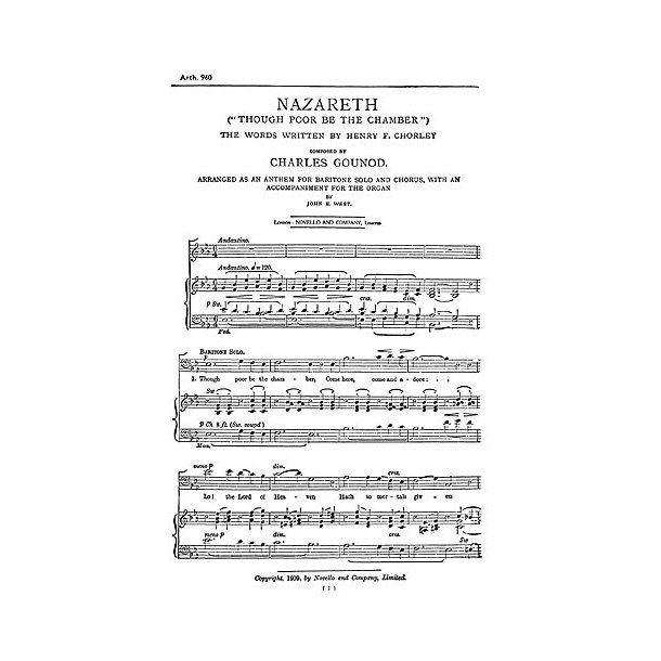 Charles Gounod: Nazareth