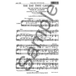 Ellerton, J The Day Thou Gavest (Londonderry Air) Ss/Pf