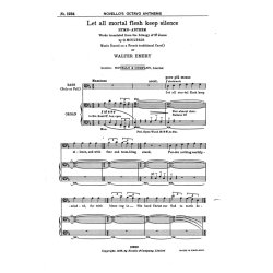 Walter Emery: Let All Mortal Flesh Keep Silence Satb/Organ