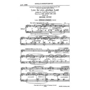 George Dyson: Live For Ever Glorious Lord