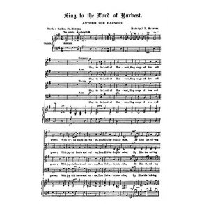 J.H. Maunder: Sing To The Lord Of Harvest