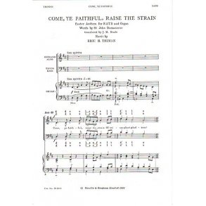 Eric Thiman: Come, Ye Faithful, Raise The Strain