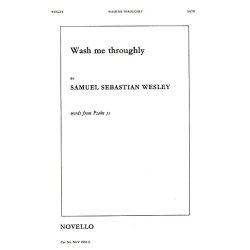 Samuel Sebastian Wesley: Wash Me Throughly