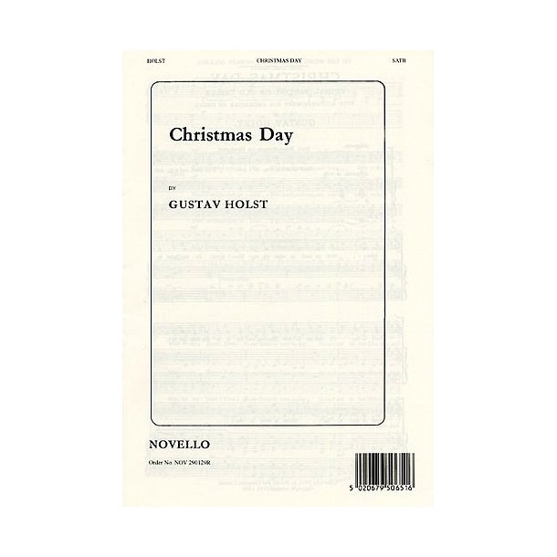 Gustav Holst: Christmas Day (SATB)