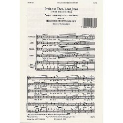 Heinrich Schutz: Praise To Thee Lord Jesus