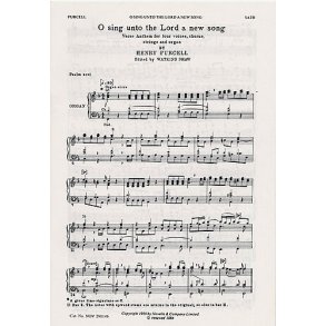 Henry Purcell: O Sing Unto The Lord