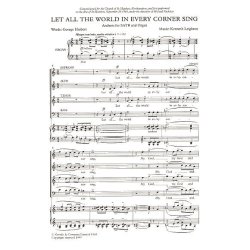 Kenneth Leighton: Let All The World In Every Corner Sing