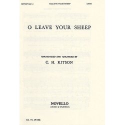 C.H. Kitson: O Leave Your Sheep