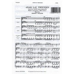 Robert Walker: Adam Lay Y Bounden