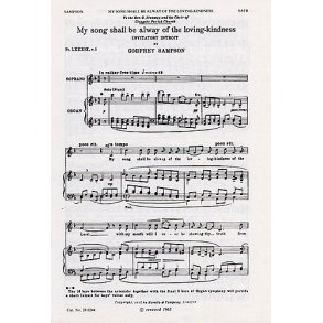 Godfrey Sampson: My Song Shall Be Alway Of The Loving-Kindness