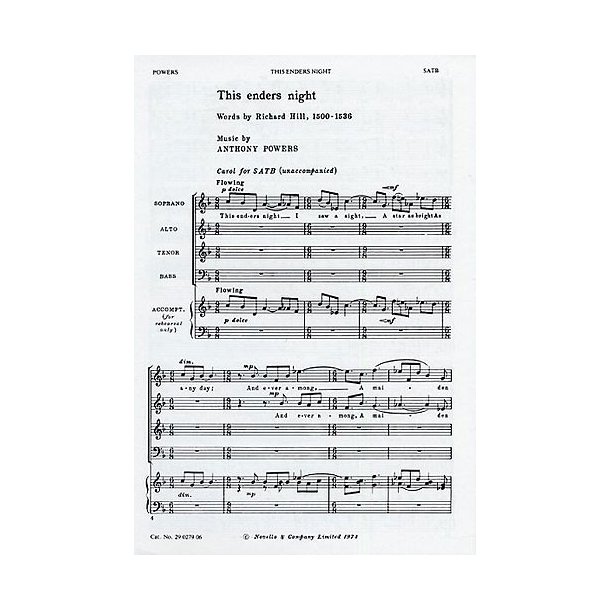 Anthony Powers: This Enders Night