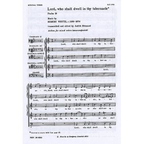 Robert Whyte: Lord, Who Shall Dwell In Thy Tabernacle