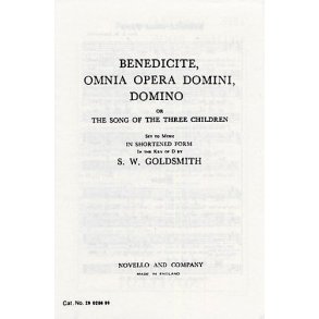 S.W. Goldsmith: Benedicite Omnia Opera
