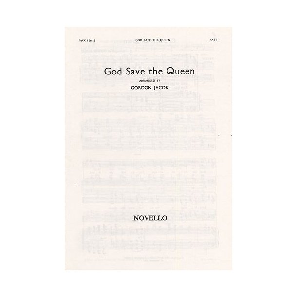 Gordon Jacob: God Save The Queen (Vocal Score)