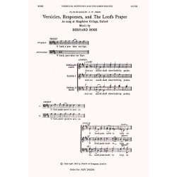 Bernard Rose: Versicles, Responses And The Lord's Prayer