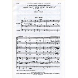 Bryan Kelly: Magnificat And Nunc Dimittis (Latin American)