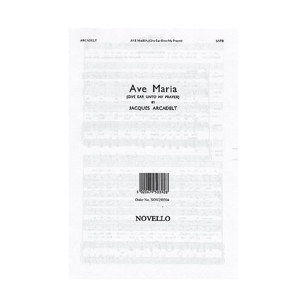 Jacques Arcadelt: Ave Maria