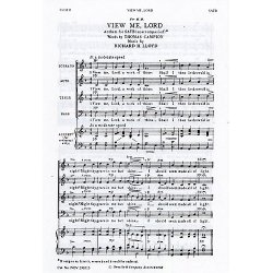 Richard H. Lloyd: View Me Lord